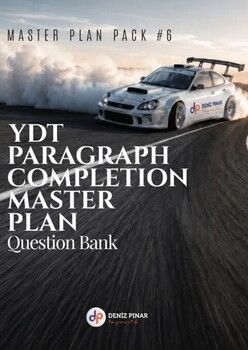 Deniz Pınar Yayınları YDT Paragraph Completion Master Plan 6