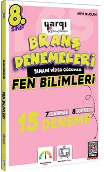 Ders Arkadaşım 8. Sınıf Fen Bilimleri 15 Branş Denemeleri