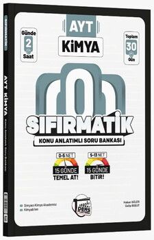 Ders Platosu AYT Kimya Sıfırmatik Konu Anlatımlı Soru Bankası