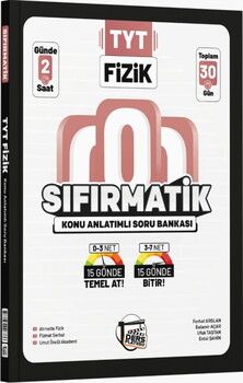 Ders Platosu TYT Fizik Sıfırmatik Konu Anlatımlı Soru Bankası