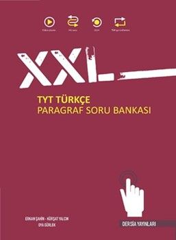 Dersia Yayınları TYT XXL Türkçe Paragraf Soru Bankası Güncel Baskı
