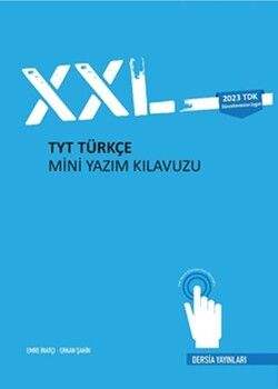 Dersia Yayınları TYT XXL Türkçe Mini Yazım Kılavuzu Güncel Baskı