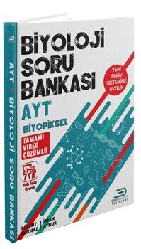 Dersmarket Yayınları AYT Biyoloji Biyopiksel Soru Bankası