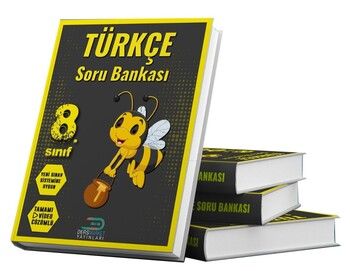 Dersmarket Yayınları 8. Sınıf Türkçe Soru Bankası