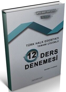 Destek Kariyer 2021 ÖABT Türk Dili Edebiyatı Türk Halk Edebiyatı 12 Deneme Çözümlü