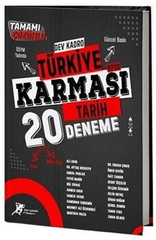 Dev Kadro KPSS Tarih Türkiye Karması 20 Deneme