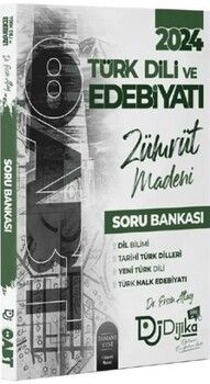 Dijika Yayınları 2024 ÖABT Türk Dili ve Edebiyatı Zümrüt Madeni Soru Bankası