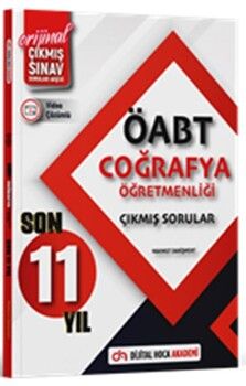Dijital Hoca 2024 ÖABT Coğrafya Öğretmenliği Son 11 Yıl Orijinal Çıkmış Sınav Soruları Konu Analizli Video Çözümlü