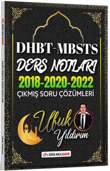 Dijital Hoca DHBT MBSTS Ders Notları 2018 2020 2022 Çıkmış Soru Çözümleri