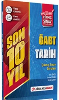 Dijital Hoca ÖABT Tarih Öğretmenliği Son 10 Yıl Orijinal Çıkmış Sınav Soruları Konu Analizli Video Çözümlü