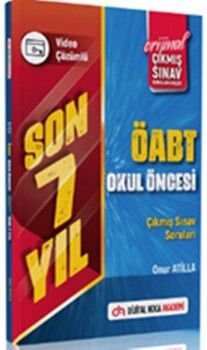 Dijital Hoca ÖABT Okul Öncesi Öğretmenliği Son 8 Yıl Çıkmış Sorular Video Çözümlü