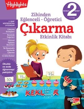 Dikkat Atölyesi Yayınları 2. Sınıf Zihinden Eğlenceli Öğretici Çıkarma Etkinlikleri