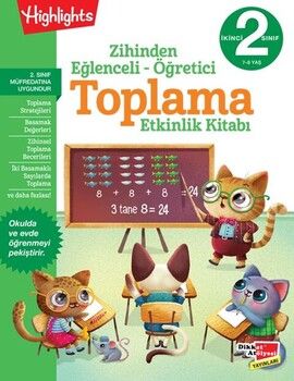 Dikkat Atölyesi Yayınları 2. Sınıf Zihinden Eğlenceli Öğretici Toplama Etkinlikleri