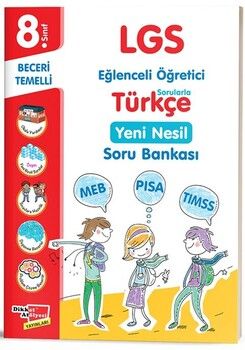 Dikkat Atölyesi Yayınları 8. Sınıf LGS Türkçe Yeni Nesil Soru Bankası