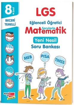 Dikkat Atölyesi Yayınları 8. Sınıf LGS Matematik Yeni Nesil Soru Bankası
