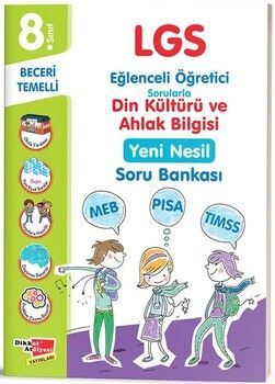 Dikkat Atölyesi Yayınları 8. Sınıf LGS Din Kültürü ve Ahlak Bilgisi Yeni Nesil Soru Bankası