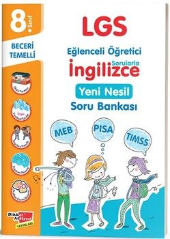 Dikkat Atölyesi Yayınları 8. Sınıf LGS İngilizce Yeni Nesil Soru Bankası
