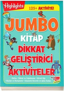 Dikkat Atölyesi Yayınları Jumbo Kitap Dikkat Geliştirici Aktiviteler