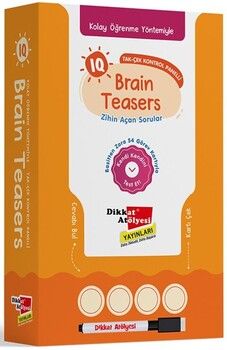 Dikkat Atölyesi Yayınları Bilsem ve Kanguru Matematik Sınavı için IQ Brain Teasers Zihin Açan Sorular
