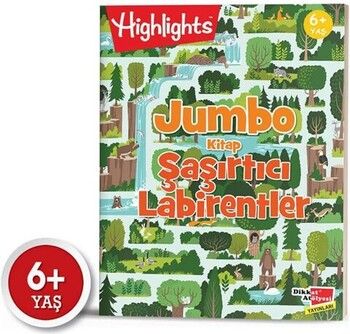 Dikkat Atölyesi Yayınları Jumbo Kitap Şaşırtıcı Labirentler