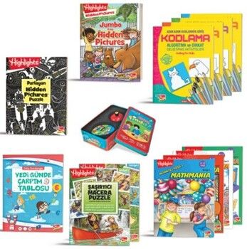 Dikkat Atölyesi Yayınları 3. ve 4. Sınıf Dikkat Güçlendirme Seti