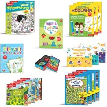 Dikkat Atölyesi Yayınları 5 - 6 Yaş Dikkat Güçlendirme Seti