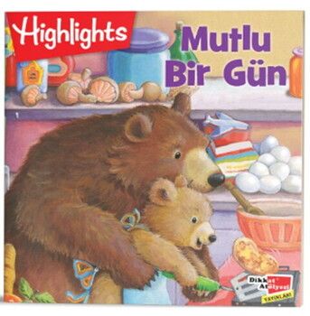 Dikkat Atölyesi Yayınları Sticker Bulmacalı Hikayeler Mutlu Bir Gün