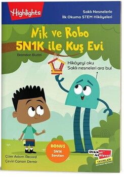 Dikkat Atölyesi Yayınları Nik ve Robo 5N1K ile Kuş Evi