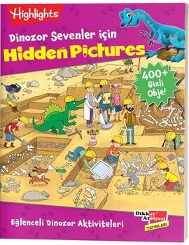 Dikkat Atölyesi Yayınları Dinozor Sevenler İçin Hidden Pictures