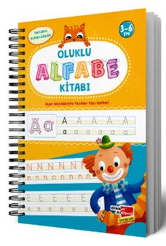 Dikkat Atölyesi Yayınları Oluklu Alfabe Kitabı 4-7 Yaş