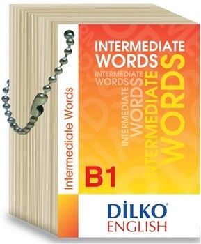 Dilko Yayıncılık Intermediate Words Kelime Kartı B1