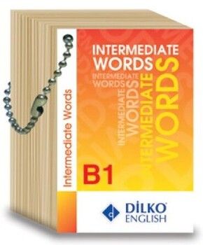 Dilko Yayıncılık İntermediate Words B1 Kelime Kartı
