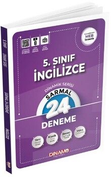 Dinamo Yayınları 5. Sınıf İngilizce Dinamik Serisi Sarmal 12 li Deneme