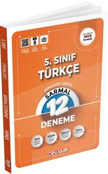 Dinamo Yayınları 5. Sınıf Türkçe Sarmal 12 li Deneme Dinamik Serisi