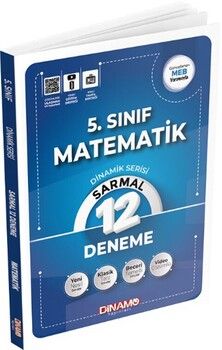 Dinamo Yayınları 5. Sınıf Matematik Sarmal 12 li Deneme Dinamik Serisi