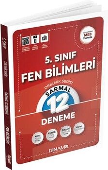 Dinamo Yayınları 5. Sınıf Fen Bilimleri Sarmal 12 li Deneme Dinamik Serisi