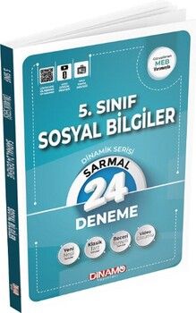 Dinamo Yayınları 5. Sınıf Sosyal Bilgiler Sarmal 24 lü Deneme Dinamik Serisi