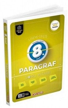 Dinamo Yayınları 8. Sınıf Paragraf Soru Kitabı