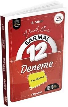 Dinamo Yayınları 8. Sınıf Fen Bilimleri Dinamik Sarmal 12 Deneme