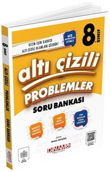 Dinamo Yayınları 8. Sınıf Altı Çizili Problemler Soru Bankası
