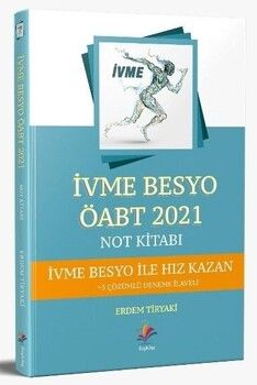 Dizgi Kitap 2021 ÖABT Beden Eğitimi Öğretmenliği İvme BESYO Not Kitabı