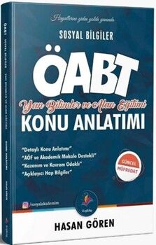 Dizgi Kitap 2023 KPSS ÖABT Sosyal Bilgiler Yan Bilimler ve Alan Eğitimi Konu Anlatımı