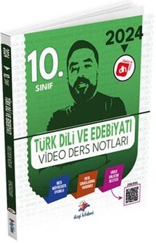 Dizgi Kitap 2024 10. Sınıf Türk Dili ve Edebiyatı Video Ders Notları
