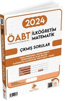 Dizgi Kitap 2024 MEB AGS ÖABT İlköğretim Matematik Öğretmenliği Sınavı Tek Fasikül Orijinal Çıkmış Sorular