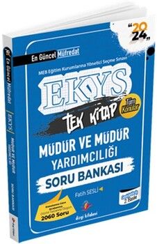 Dizgi Kitap 2024 MEB EKYS Müdür ve Müdür Yardımcılığı Tüm Dersler Soru Bankası