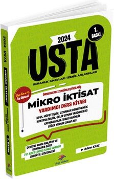Dizgi Kitap 2024 Usta Mikro İktisat Konu Anlatımı ve Konularına Göre Tasnif Edilmiş Tamamı Çözümlü Çıkmış Sınav Soruları