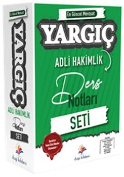 Dizgi Kitap 2024 Yargıç Adli Hakimlik Ders Notları Seti