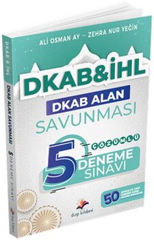 Dizgi Kitap 2025 DKAB İHL DKAB Alan Savunması Tamamı Çözümlü 5 Deneme Sınavı