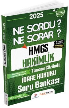 Dizgi Kitap 2025 HMGS Hakimlik İdare Hukuku Ne Sordu Ne Sorar Soru Bankası