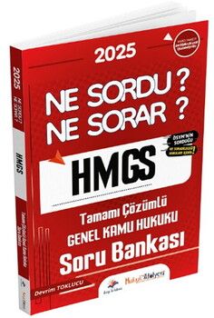 Dizgi Kitap 2025 HMGS Hakimlik Genel Kamu Hukuku Ne Sordu Ne Sorar Soru Bankası